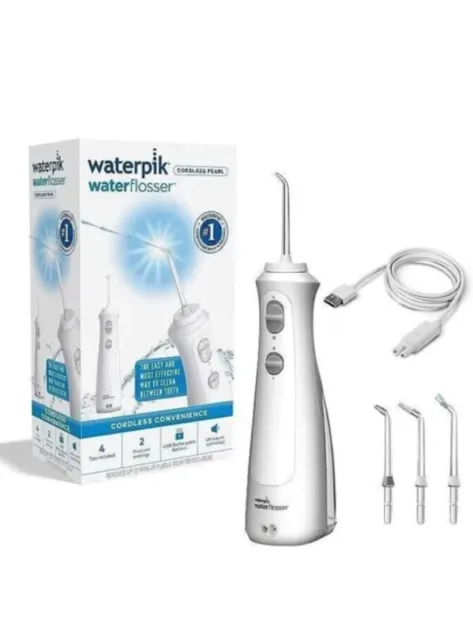 Waterpik Water Flosser Black / White - Cordless Plus USB Rechargeable -  BN&B