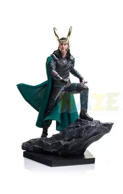 Thor: Ragnarok Loki 1/10 Kampfszene Version PVC Figur Spielzeug Neu In Box 25cm