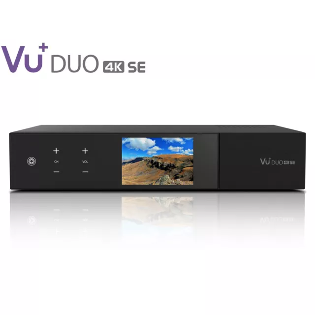 VU+ Duo 4K SE DVB_S2X FBC Twin DVB-C Tuner PVR ready Linux Receiver UHD 2160p