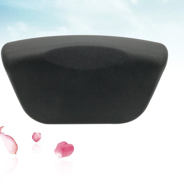 Cuscino bagno spa cuscino bagno PU cuscino con ventose antiscivolo testa ergonomica casa spa