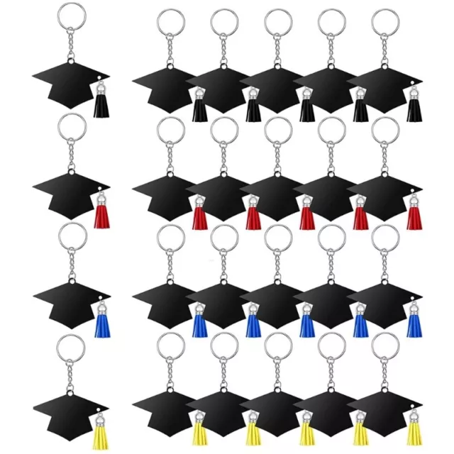 24pcs Class of 2023 Graduation Keychain Acrylic Graduation Ceremony Keychain