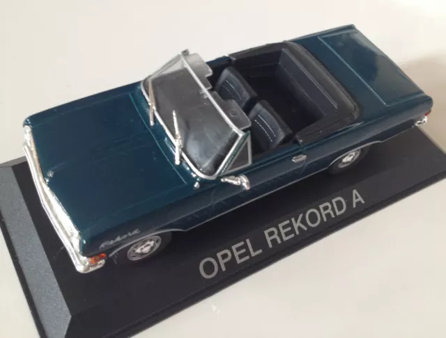 Opel Rekord A  - Voiture Miniature 1/43 Ixo Ist Legendary Balkans Car Auto B84