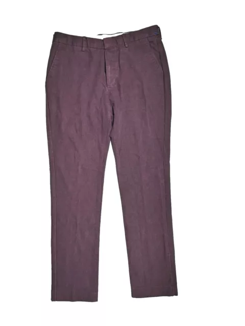 Old Navy Signature Slim Men's Casual Chino Pants Raisin Arizona Purple 32x32