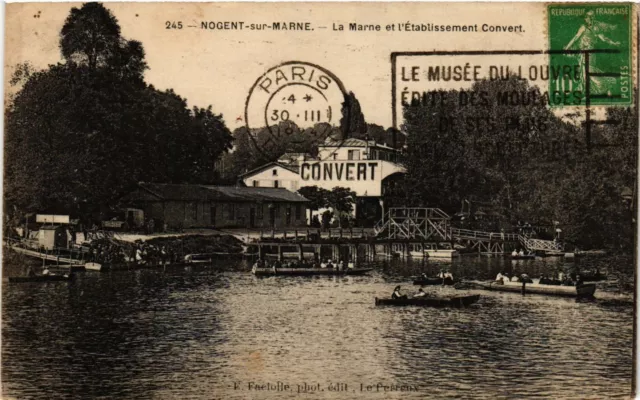 CPA NOGENT-sur-MARNE - La Marne et l'Establishment Convert (390222)