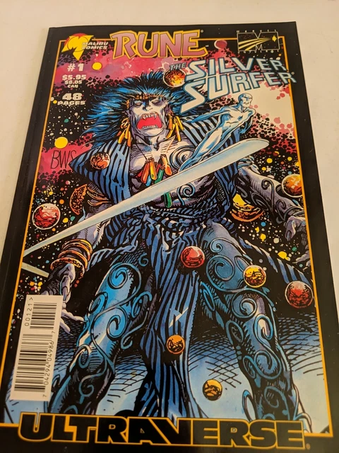 Rune: Silver Surfer Vol. 1, #1 Direct Market Edition Malibu Comics (1995) NM