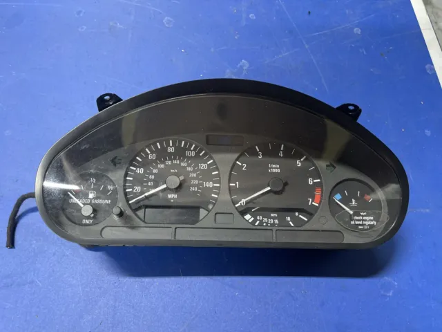 1996-1999 BMW E36 328i Dashboard Gauge Cluster Speedometer 140k OEM