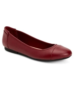Alfani Women's Step 'N Flex Tavii Flats - Scarlet, scarlet, Size 7.5