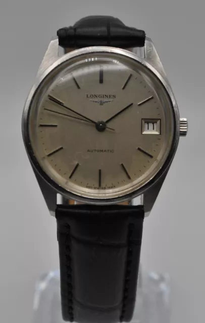 Longines automatic stainless steel gents watch ref:1623 cal L990.1