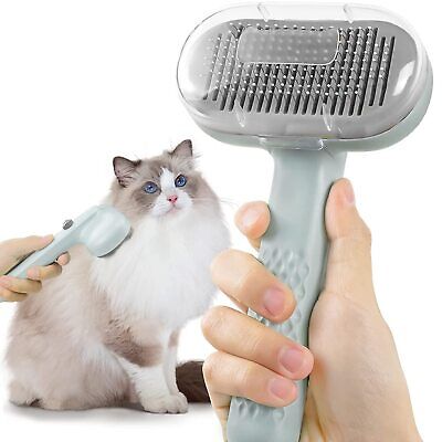 Cat / Dog Brush for Shedding and Grooming Self Cleaning Brush NEW
