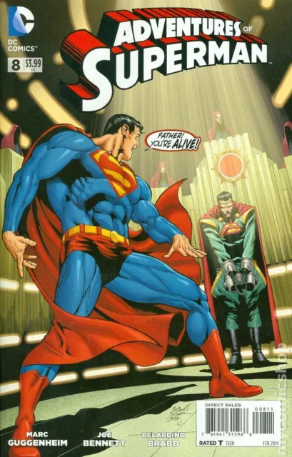 Adventures of Superman 2nd Series #8 FN 2014 Stock Image