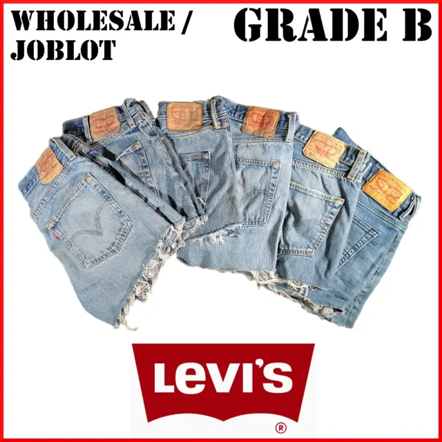 Wholesale/Joblot Levis Womens Shorts High Waisted Hotpants Levi Grade B  x20