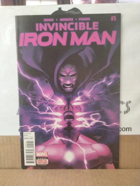 Invincible Iron Man #5 (Marvel Mar 2016)  FN/VF  Doctor Doom--