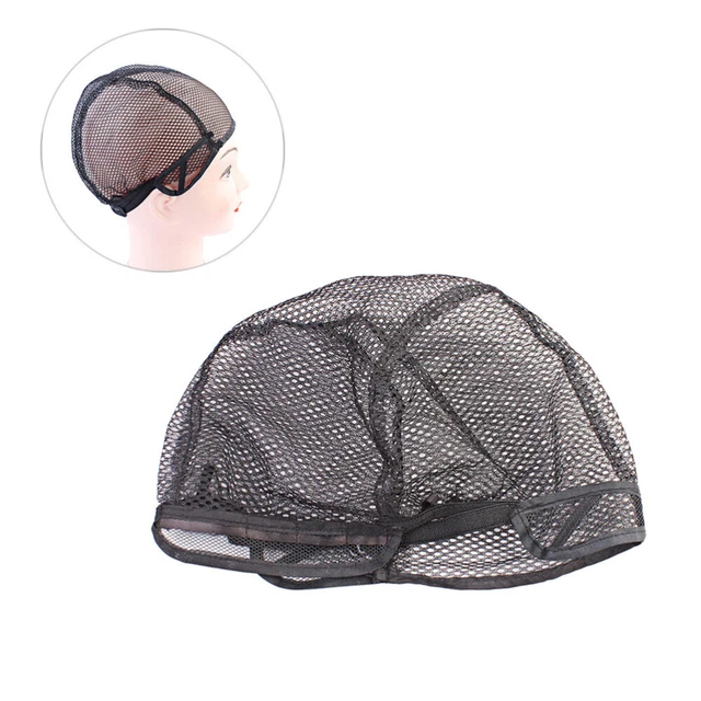5 PIEZAS Peluca transpirable Gorra Peluca Red Gorras Pelucas Cabello Real Sombrero Pelucas Estilo Occidental