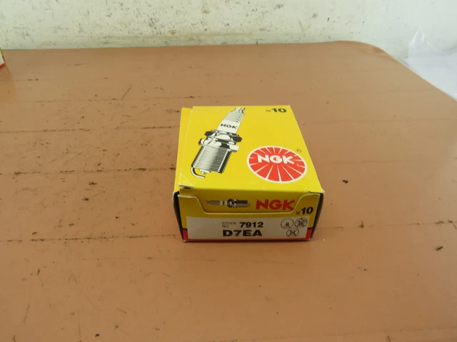 NGK (10 Pack) Genuine OEM Replacement Spark Plugs D7EA