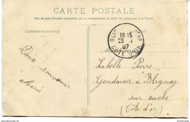 CPA -Carte postale-France - Environ de Lunéville - Gerbéviller - Le Château 1907 2