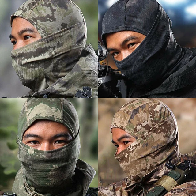 Balaclava Sturmhaube Haube Skimaske Motorradmaske Flecktarn Kopfhaube Camouflage