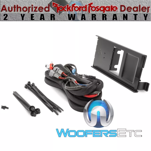 Rockford Fosgate Rfrngr-K8 Amp Kit Mounting Plate For Select Ranger Models New