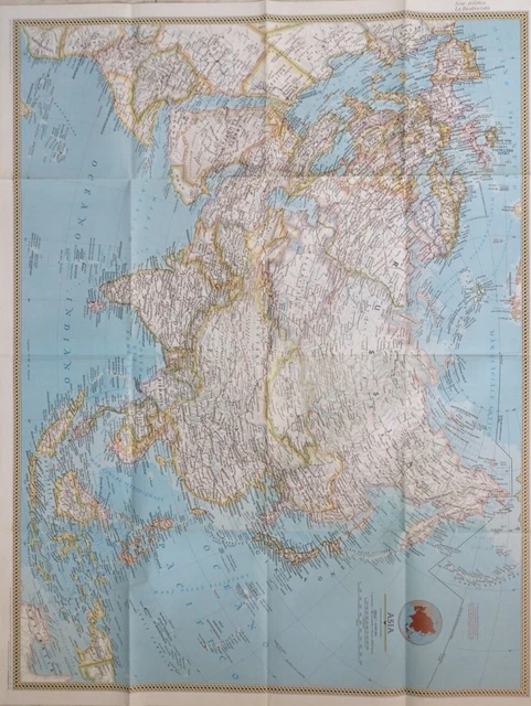 CARTA GEOGRAFICA MAPPA Asia Carta Politica 2001 La Biodiversita ...