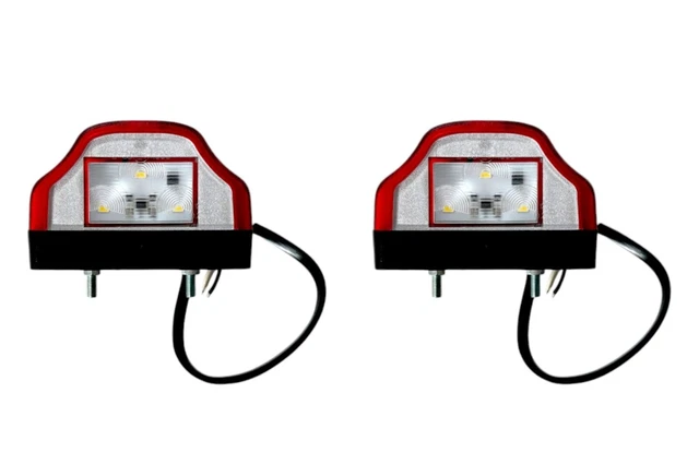 2x LED Kennzeichenleuchten Mit Positionslicht – F Produktbild-Vorschau 9