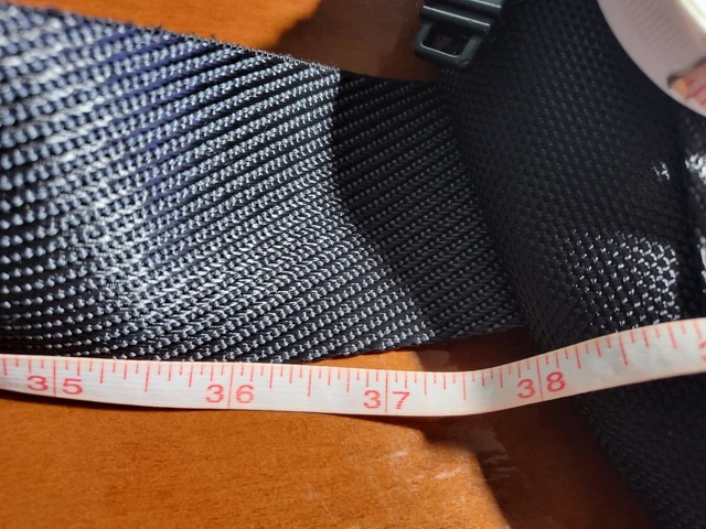 TUMI Alpha Bravo Campbell U-Pouch Black Ballistic Nylon(USED) with cut belt  7