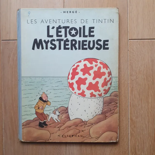 Herge Tintin  L'etoile Mysterieuse   B1 1947  Bon Etat