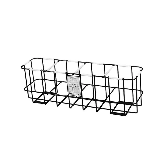 AIR SYSTEMS INTERNATIONAL TR-4 SCBA Storage Rack,Steel,Black