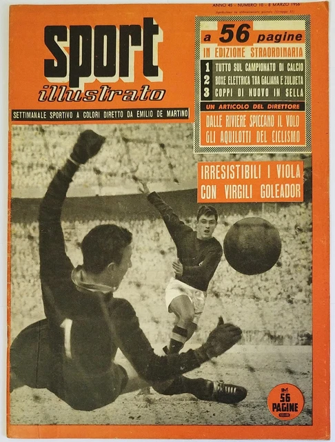 Gazette Dello Sport 22 Août 1956 Binda-Fausto Coppi-Baffi