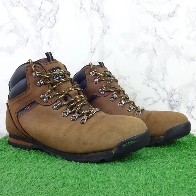 KARRIMOR WALKING BOOTS Size 9 Mens Shoes KSB WTX Mountain Leather Waterproof 34.99 PicClick UK