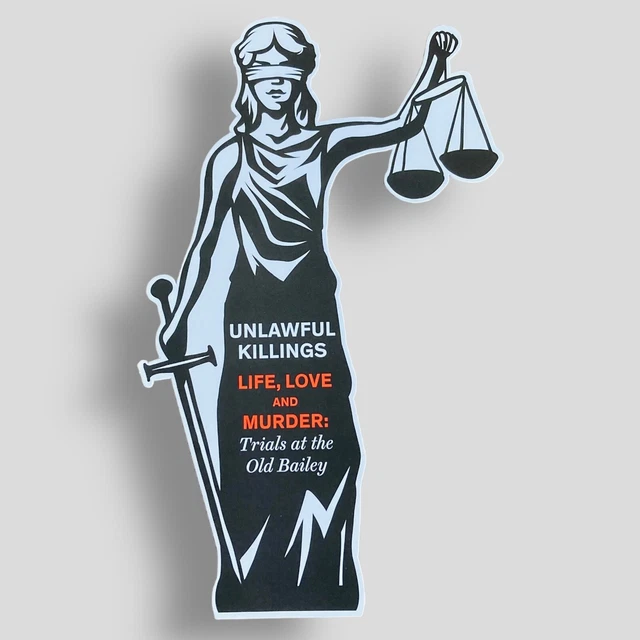 Trials At The Old Bailey Promotional Bookmark Collectible