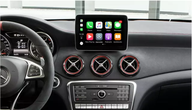 Boîte d'intégration automatique Mercedes-Benz GLC W253 Carplay Android pour... 2