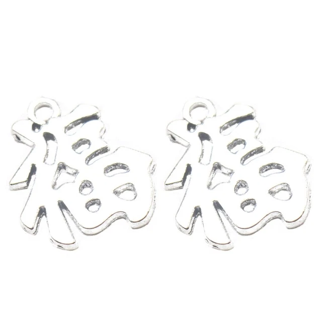 10 Pcs Charme Pendentif En Alliage Breloques Pendentif Bricolage Bracelet