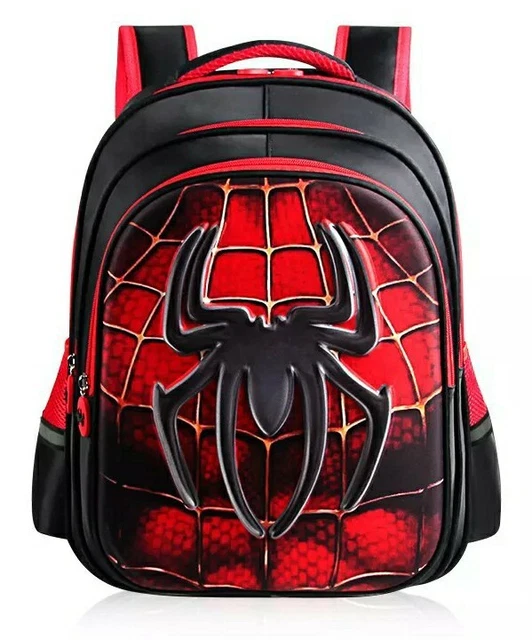Sac à Dos Marvel Enfant - Avengers, Spiderman - Cartable Primaire Bretelles Rembourrées - Licence Officielle