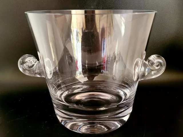 Tiffany & Co. Etched Scrolled Handle Ice Bucket