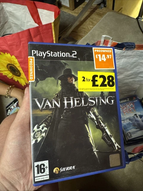 Jeu PS2 VAN HELSING - Version Promo/presse PAL (CD Seul) - Bon état