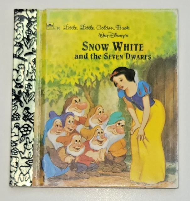 SNOW WHITE AND the Seven Dwarfs - Disney Princess - Little Golden Book ...