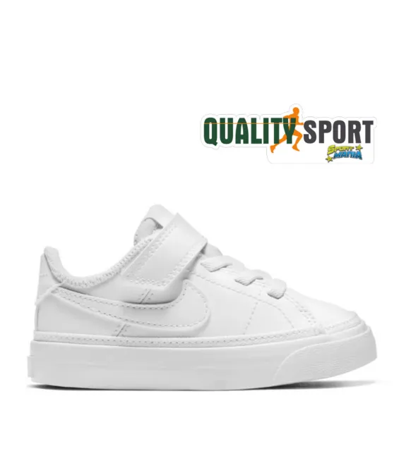 Nike Court Legacy Bianco Scarpe Shoes Bambino Infant Sneaker DA5382 104