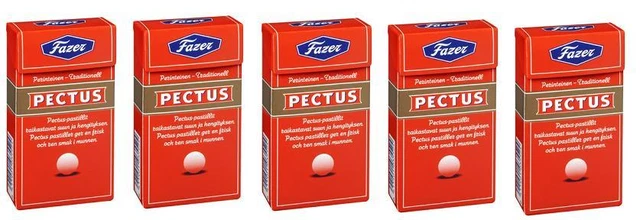 FAZER 5 x40g PECTUS Finland