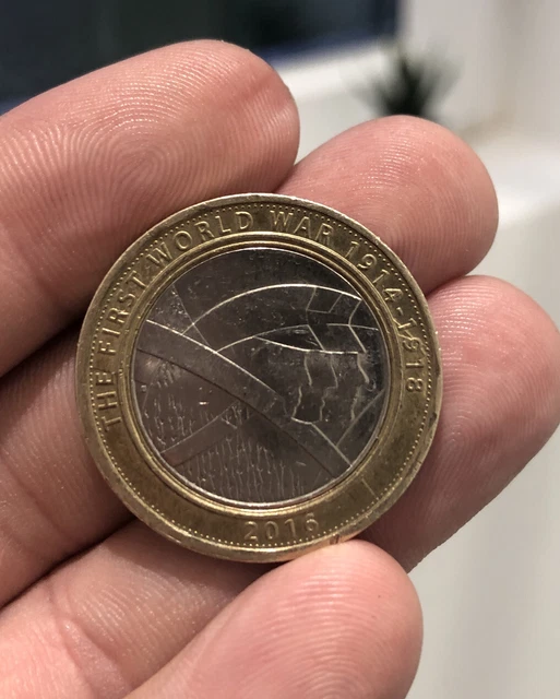 £2 coin 2016 WW1 Centenary Army (PALS BATTALION) £2 Coin circulated
