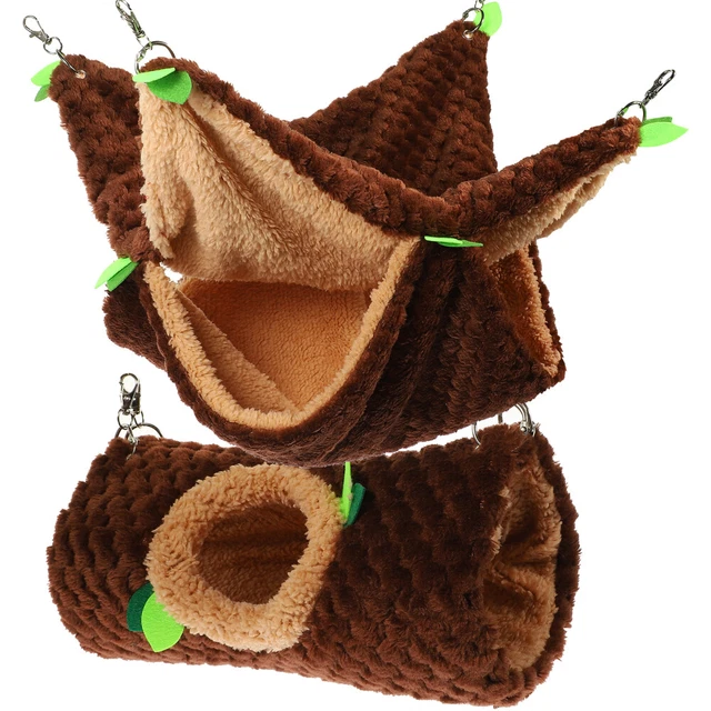 1PC Plüsch Hamster Hängematte Schlafbett Für Hamster-Hängematten-Spielzeug