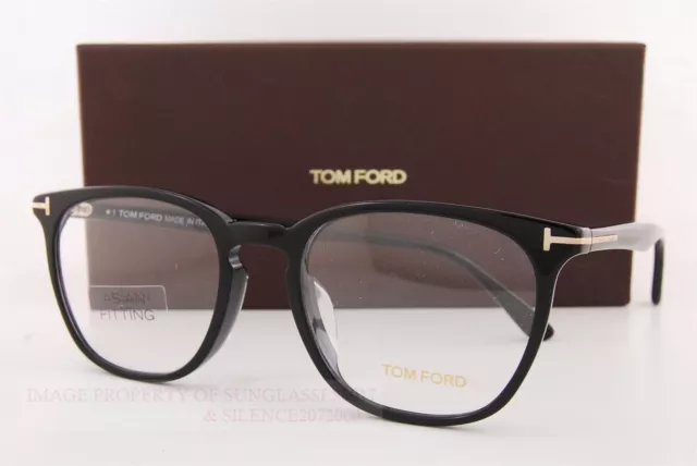 Brand New Tom Ford Eyeglass Frames FT 5506-F 001 Black For Men  53mm