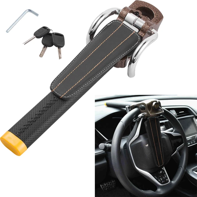 Universal Foldable Alloy Vehicle Steering Wheel Anti-Theft Devices Security Lock