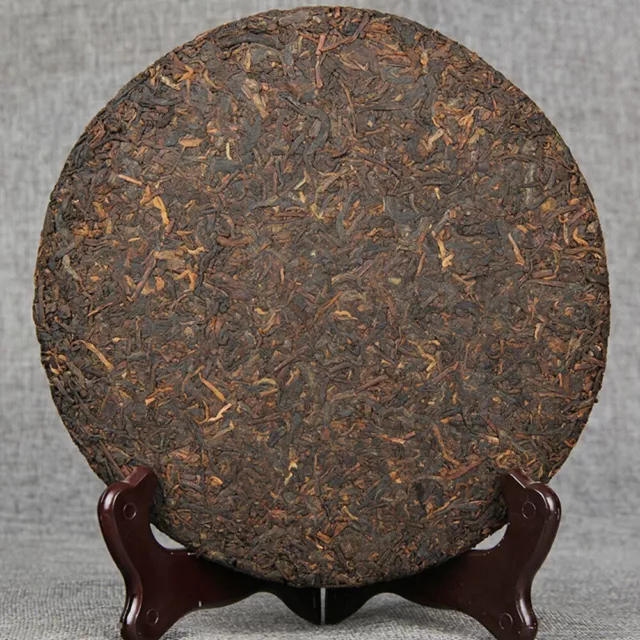 357g 2017 Menghai Scent of Time Ripe Puer Tea Golden Bud Shu Puerh Tea