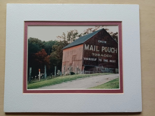 Mail Pouch Tobacco Barn Farm Wall Picture 8x10 Art Print 1995 Sedler Photography