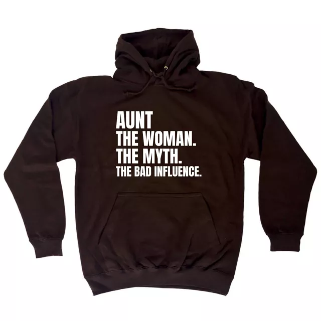 Aunt The Women The Myth White Mothers Day - Novelty Fashion Hoodies Hoodie