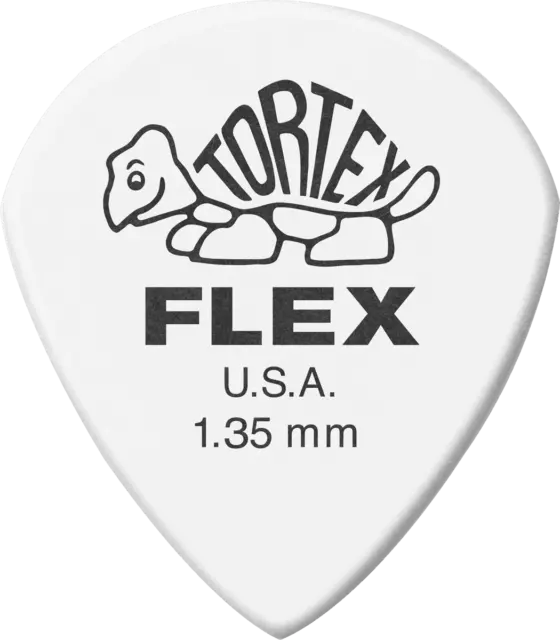 MEDIATOR DUNLOP TORTEX FLEX JAZZ 3   1.35 mm - 468R135