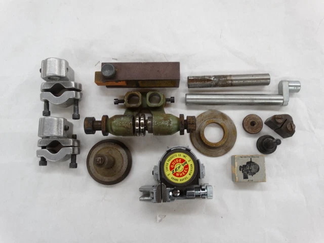 New Carter Micro-Precision Guide with Lot of used Assorted Band Saw Parts