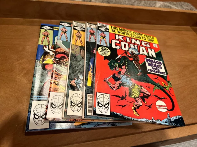 Marvel Comics King Conan Mixed Lot Of 5 (Lot 492)