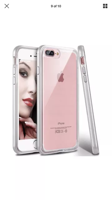 Housse de téléphone en TPU mince souple et souple pour Apple iPhone 7 ou étui transparent