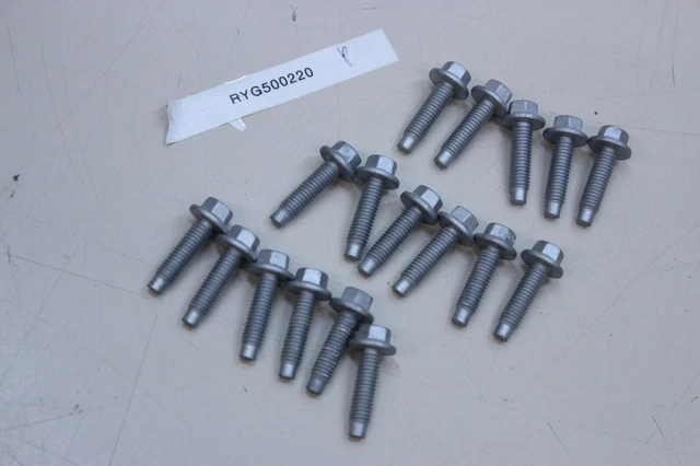 17x for LAND ROVER Defender Discovery Range Rover Screw M6x20 RYG500220