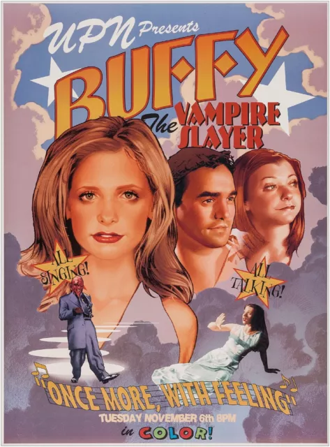 Buffy the Vampire Slayer Large Poster Art Print Gift A0 A1 A2 A3 A4 Maxi 2